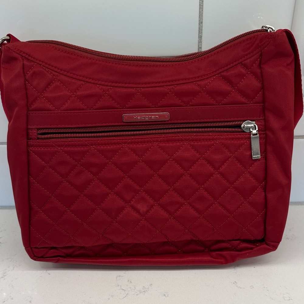 Hedgren red Quilted Women's Bag